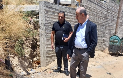 وزير الإدارة المحلية يتفقّد بلديات عين الباشا وجرش وعجلون والجنيد