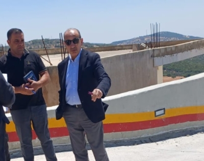 وزير الإدارة المحلية يتفقّد بلديات عين الباشا وجرش وعجلون والجنيد