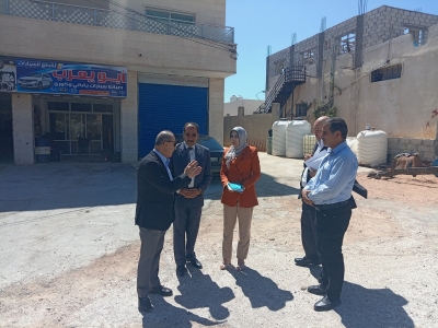 وزير الإدارة المحلية يتفقّد بلديات عين الباشا وجرش وعجلون والجنيد