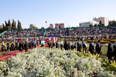 الجازي يرعى حفل تخريج الفوج الخامس والعشرين من طلبة جامعة عمان العربية