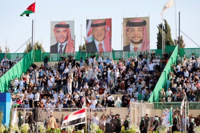 الجازي يرعى حفل تخريج الفوج الخامس والعشرين من طلبة جامعة عمان العربية