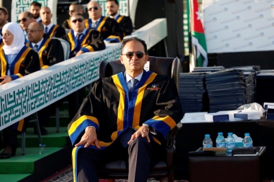 الجازي يرعى حفل تخريج الفوج الخامس والعشرين من طلبة جامعة عمان العربية