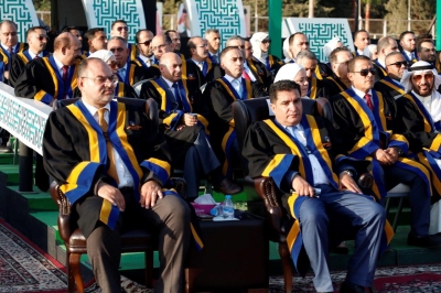 الجازي يرعى حفل تخريج الفوج الخامس والعشرين من طلبة جامعة عمان العربية