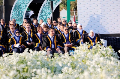 الجازي يرعى حفل تخريج الفوج الخامس والعشرين من طلبة جامعة عمان العربية