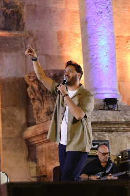 منتصر حبيب يُشعل مدرج جرش: فلسطين تُغنّي للأردن في ليلة من الفرح والأصالة