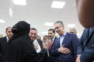 افتتاح سوق المؤسسة الاستهلاكية المدنية في المفرق