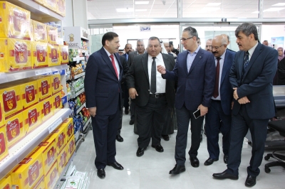 افتتاح سوق المؤسسة الاستهلاكية المدنية في المفرق