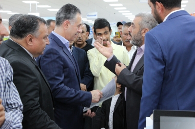 افتتاح سوق المؤسسة الاستهلاكية المدنية في المفرق