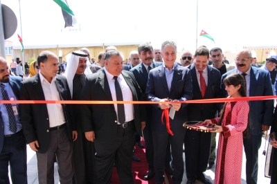 افتتاح سوق المؤسسة الاستهلاكية المدنية في المفرق