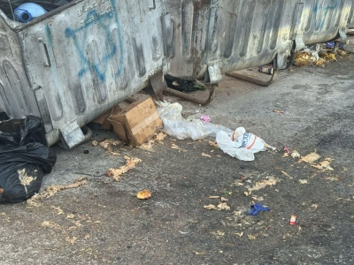 شكوى من توزيع حاويات القمامة في دير غبار - صور