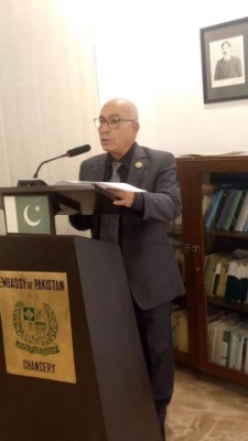 السفارة الباكستانية في عمّان تُحيي (يوم استحصال كشمير) بندوة تضامنية