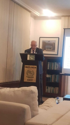 السفارة الباكستانية في عمّان تُحيي (يوم استحصال كشمير) بندوة تضامنية