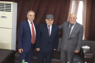 إشهار عقد قران الدكتور يمان عبنده وسارة أبو قياص - صور