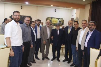 إشهار عقد قران الدكتور يمان عبنده وسارة أبو قياص - صور