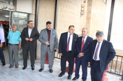 إشهار عقد قران الدكتور يمان عبنده وسارة أبو قياص - صور