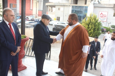 إشهار عقد قران الدكتور يمان عبنده وسارة أبو قياص - صور