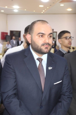 إشهار عقد قران الدكتور يمان عبنده وسارة أبو قياص - صور