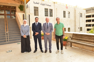 جامعة البترا تكرّم الإعلامي محمد الفايز مراسل قناة المملكة