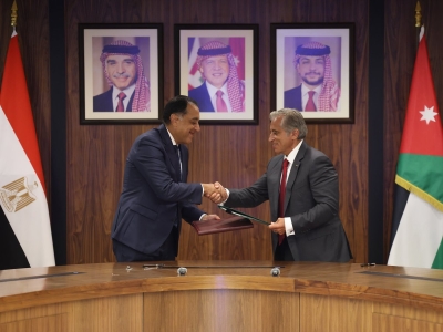 الأردن ومصر يوقّعان 9 اتفاقيَّات
