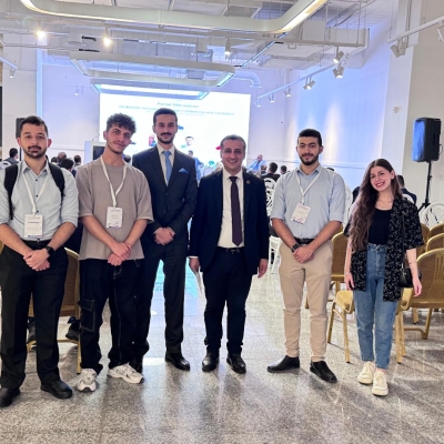 طلبة جامعة الزيتونة الأردنية يشاركون في مؤتمر (قرية الابتكار الأردنية) ضمن فعاليات Jordan Build 2025  