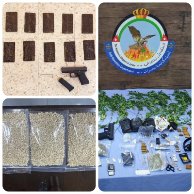 ضبط 17 مروجا للمخدرات في عمان - صور