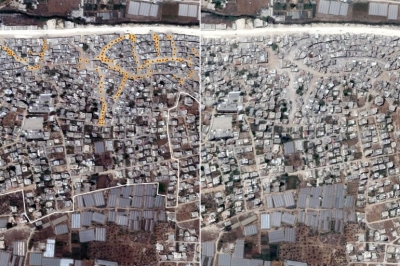 صور أقمار صناعية تكشف ما فعله الاحتلال بـ3 مخيمات في الضفة