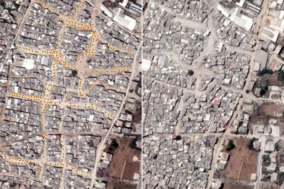صور أقمار صناعية تكشف ما فعله الاحتلال بـ3 مخيمات في الضفة