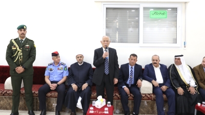 مندوبا عن الملك وولي العهد.. العيسوي يعزي عشائر العكور والشرع والمجالي والبلوي