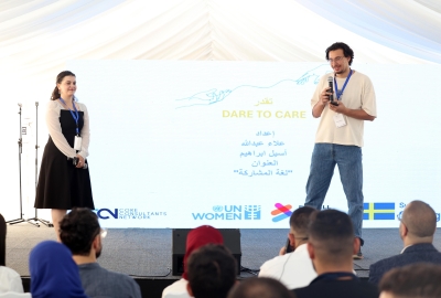 اختتام المؤتمر الوطني للشباب لتعزيز المساواة في الأعمال الرعائية بمشاركة المنسقة المقيمة للأمم المتحدة في الأردن