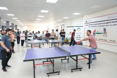 الطالب الخضور بطلاً لبطولة تنس الطاولة لطلبة جامعة عمان العربية