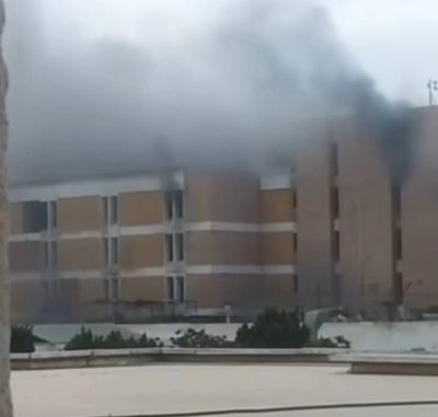 30 حالة اختناق.. اندلاع حريق في مستشفى جامعي بمصر