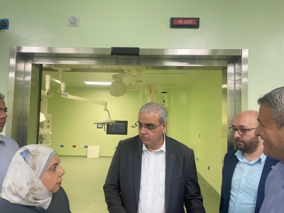 البدور: أكثر من 10 فرق تعمل بشكل متزامن لتجهيز مستشفى بسمة الجديد 