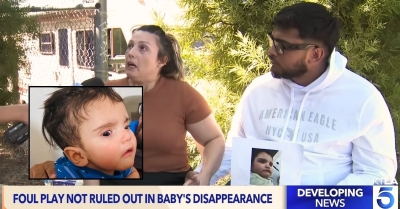 اتهام والدي رضيع مفقود في كاليفورنيا بقتله