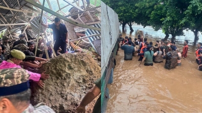 انهيار أرضي يودي بحياة 30 شخصاً في الهند