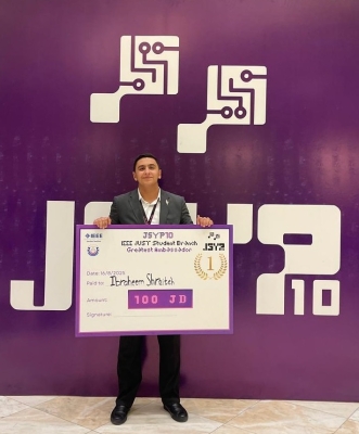 فرع (IEEE) في جامعة عمان العربية يحقق إنجازات نوعية في مؤتمر JSYP10
