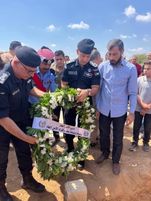 تشييع جثمان الوكيل ركان وليد عودة العقرباوي