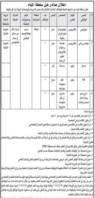 وظائف حكومية شاغرة ومدعوون للمقابلات الشخصية - اسماء