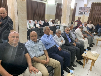 ماجد  و عوني  الجنيني يتقدمان بالتهنئة للناجحين في التوجيهي