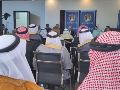 (الميثاق الوطني) يلتقي شيوخ ووجهاء المخيمات ويُشيد بمواقف الملك في دفاعه عن القضية الفلسطينية