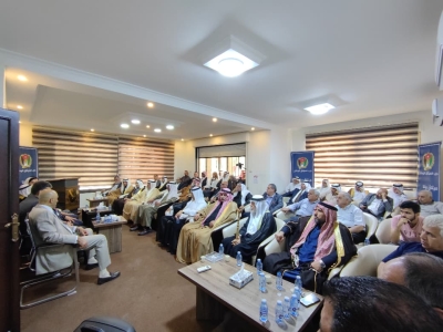 (الميثاق الوطني) يلتقي شيوخ ووجهاء المخيمات ويُشيد بمواقف الملك في دفاعه عن القضية الفلسطينية