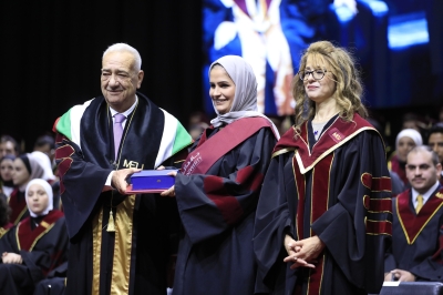 جامعة الشرق الأوسط تحتفل بتخريج فوج العشرين في الذكرى العشرين لتأسيسها