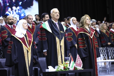 جامعة الشرق الأوسط تحتفل بتخريج فوج العشرين في الذكرى العشرين لتأسيسها