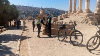 الأمن العام ينفذ يوما توعويا بيئيا -  صور