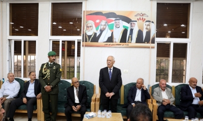 مندوبا عن الملك وولي العهد. العيسوي يعزي عشيرة الغنيمات