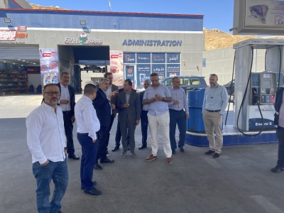 زيارة مجموعة AKWA المغربية  لشركة المناصير للزيوت والمحروقات