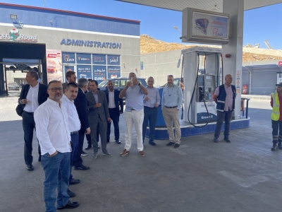 زيارة مجموعة AKWA المغربية  لشركة المناصير للزيوت والمحروقات