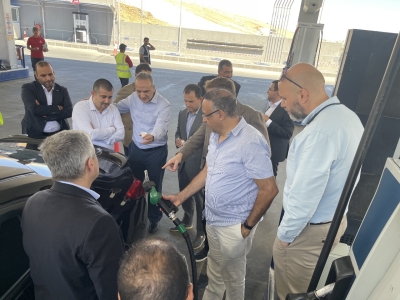 زيارة مجموعة AKWA المغربية  لشركة المناصير للزيوت والمحروقات