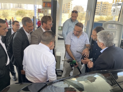 زيارة مجموعة AKWA المغربية  لشركة المناصير للزيوت والمحروقات