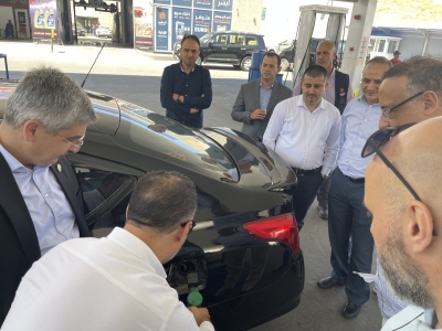 زيارة مجموعة AKWA المغربية  لشركة المناصير للزيوت والمحروقات