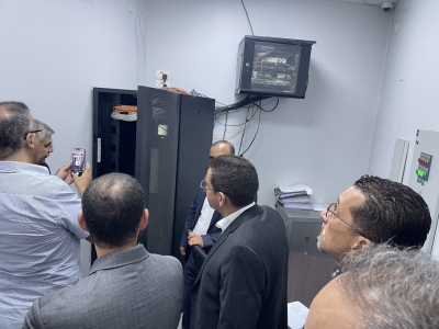 زيارة مجموعة AKWA المغربية  لشركة المناصير للزيوت والمحروقات